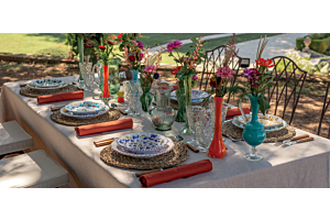 Fête des Mères & Fête des Pères : idées de vaisselle et décoration florale pour une table d'exception