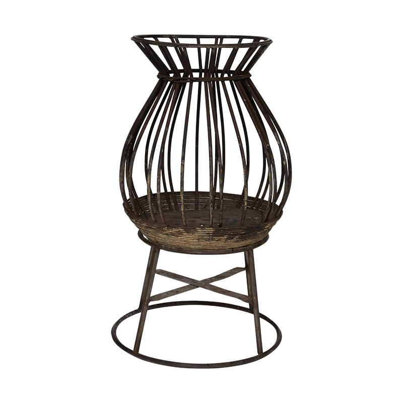 Braséro oignon H 78 cm et son support H 40 cm