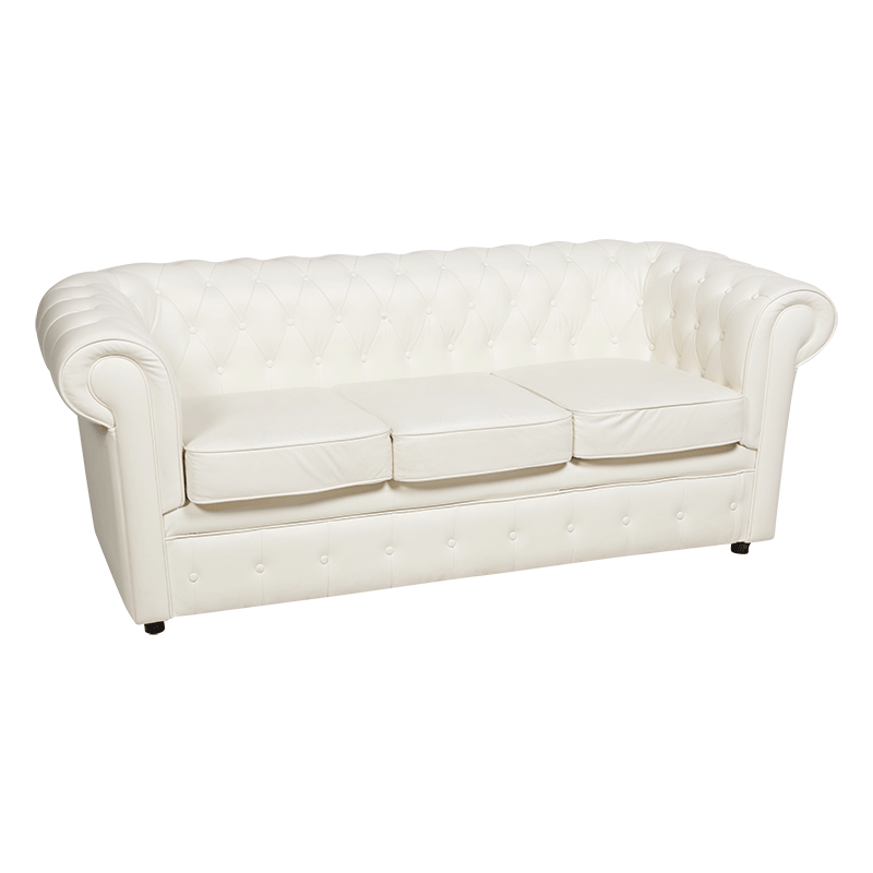 Canapé Chesterfield 90 x 205 x H 75 cm