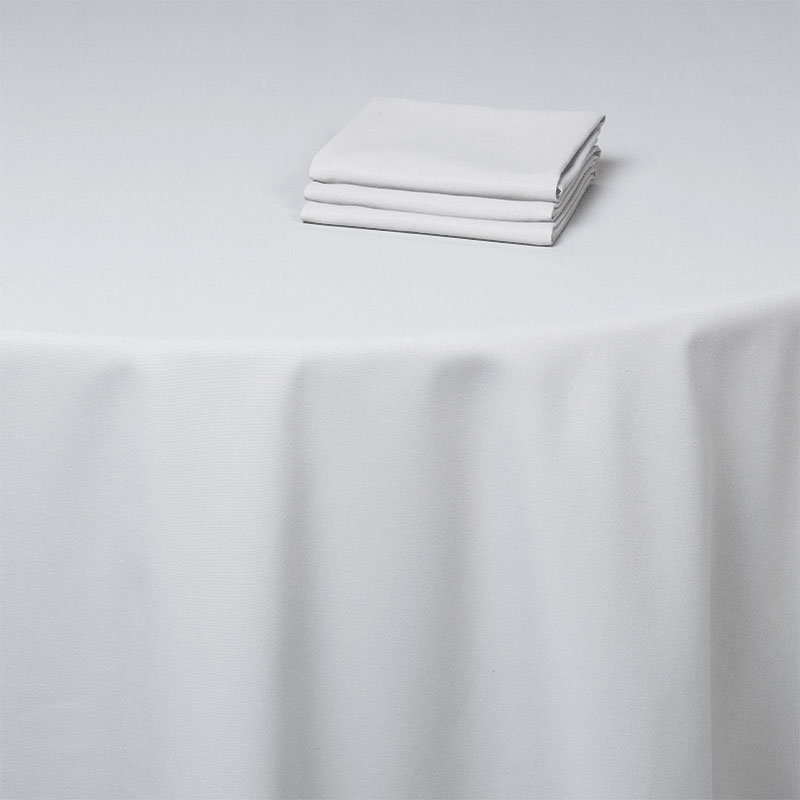 Nappe gris argenté 300 x 300 cm