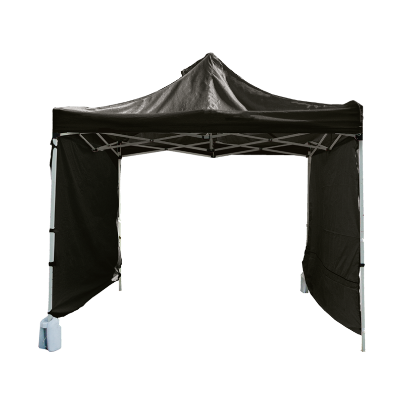 Tente 3 x 3 m noire sans poids
