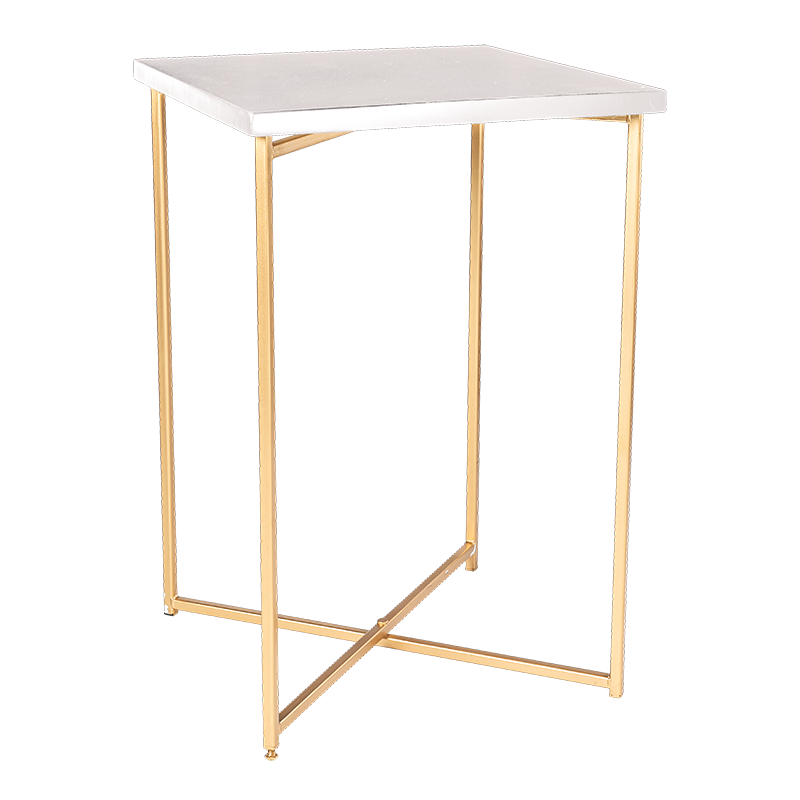 Mange-debout croisé or 65 x 65 cm H 100 cm