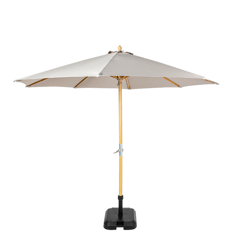 Parasol droit Ø 300 cm rond