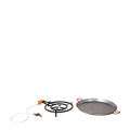 Poêle à paëlla Ø 70 cm et réchaud gaz Ø 50 cm