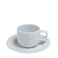 Tasse et sous-tasse à café 20 cl Océane