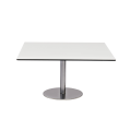 Table basse Brio blanche 75 x 75 cm H 40 cm