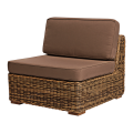 Fauteuil central Beach7 87 x 87 x H 69 cm