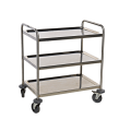Chariot de service 3 étages 80 x 40 x H 95 cm