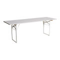 Table en pin blanche 70 x 220 cm