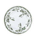 Grande assiette Vintage bleu vert Ø 22-25 cm