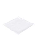 Serviette de table Alaska coton blanc uni 50 x 50 cm