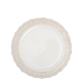 Assiette plate Dentelle crème Ø 28 cm