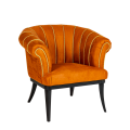 Fauteuil Tulipe 85 x 80 cm H 74 cm