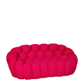 Canapé Bulle framboise 115 x 195 cm H 78 cm