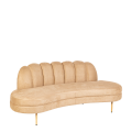 Canapé Bella beige 75 x 190 cm H 80 cm