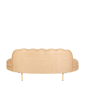 Canapé Bella beige 75 x 190 cm H 80 cm