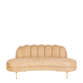 Canapé Bella beige 75 x 190 cm H 80 cm