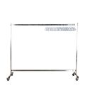Tringle H 160 cm avec 45 cintres chrome