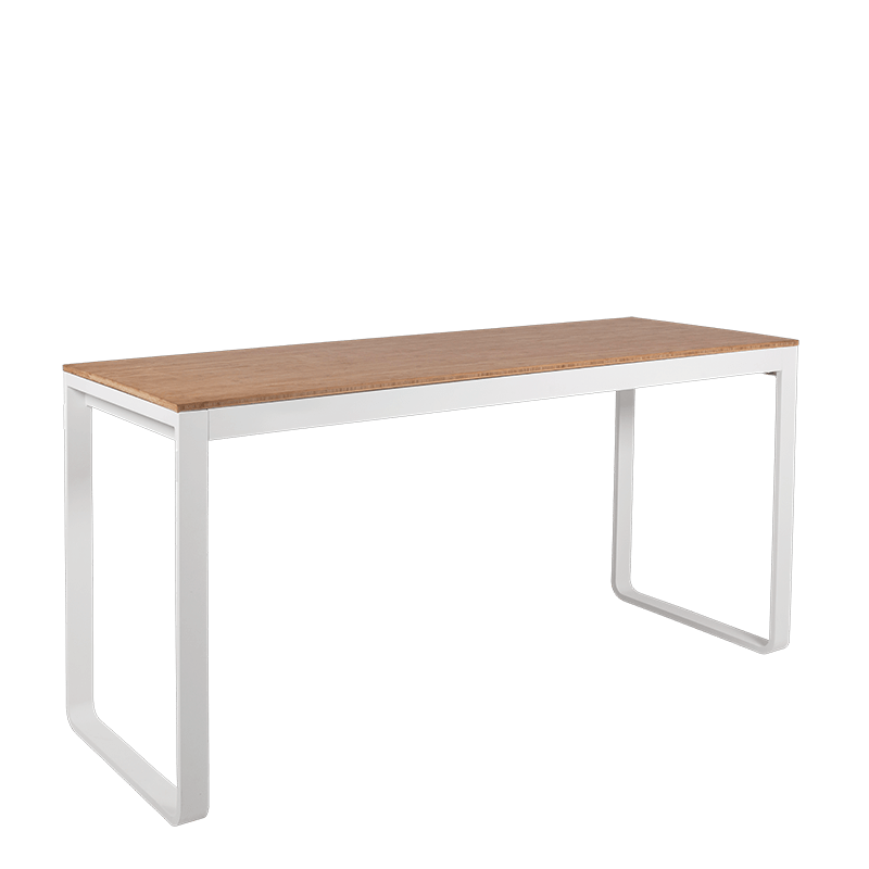 Location Table Haute Blanche Plateau Nature 230 X 80 Cm H 110 Cm Options