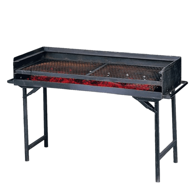 Barbecue en fer L120 x H 110 x l 50 cm