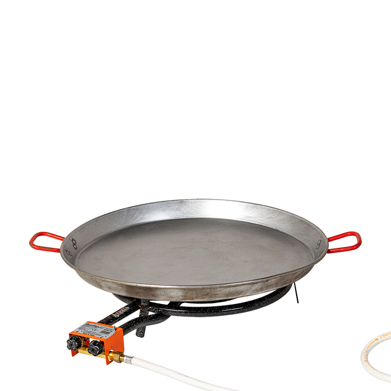 Poêle à paëlla Ø 70 cm et réchaud gaz Ø 50 cm