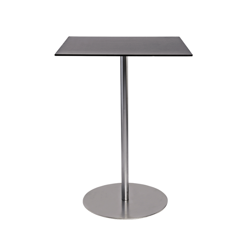 Mange-debout Brio noir 75 x 75 cm H 108 cm