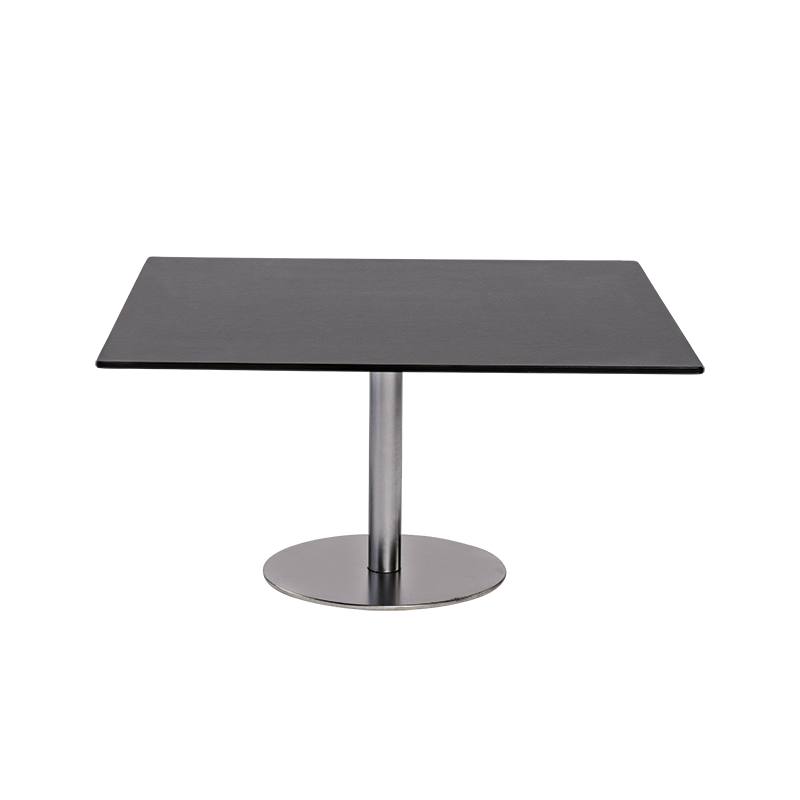 Table basse Brio noire 75 x 75 cm H 40 cm