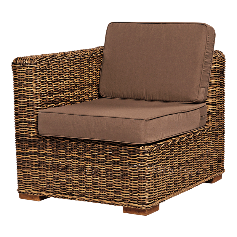 Fauteuil coin gauche Beach7 87 x 74 x H 69 cm