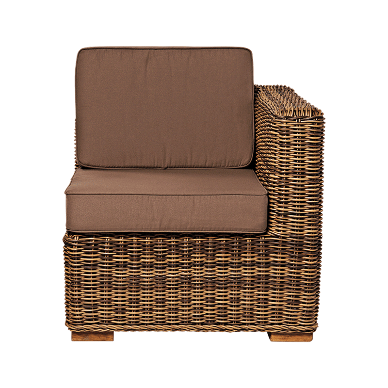 Fauteuil coin droit Beach7 87 x 74 x H 69 cm