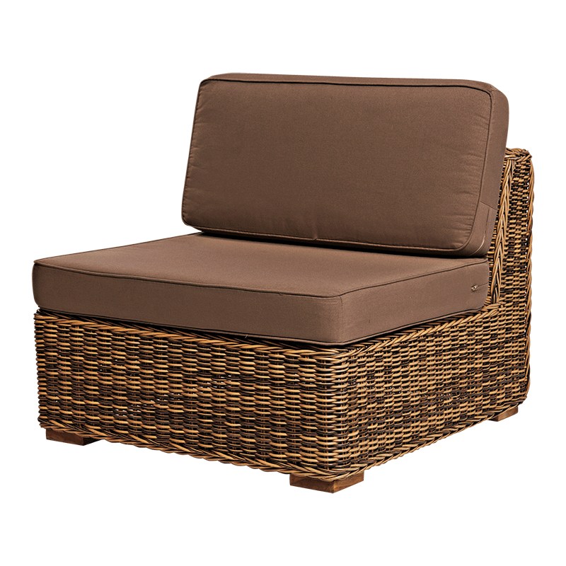 Fauteuil central Beach7 87 x 87 x H 69 cm