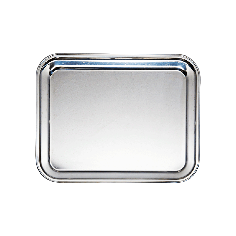 Plateau en inox 45 x 35 cm