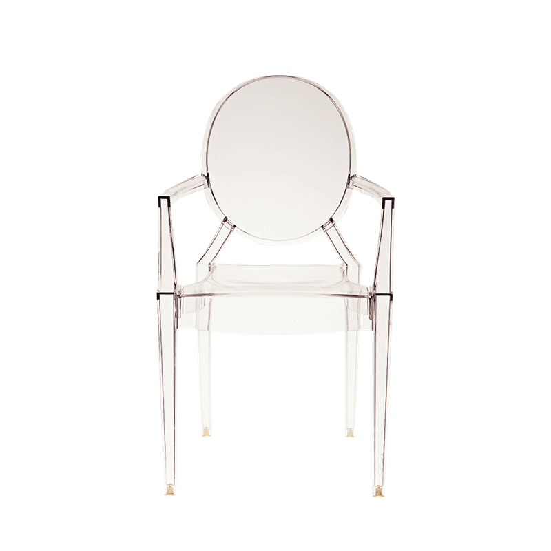 Chaise Louis Ghost transparente by Philippe Starck - Kartell