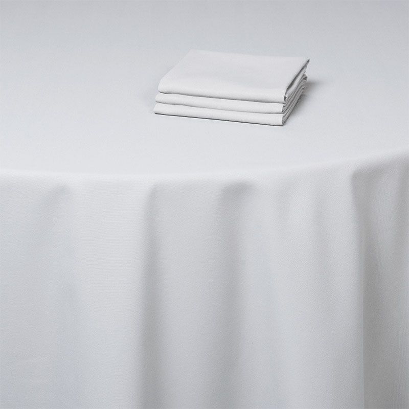 Nappe gris argenté 300 x 300 cm