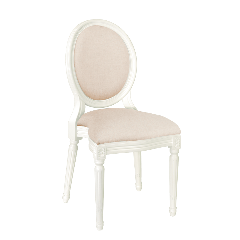 Chaise Montaigne Nature Blanche