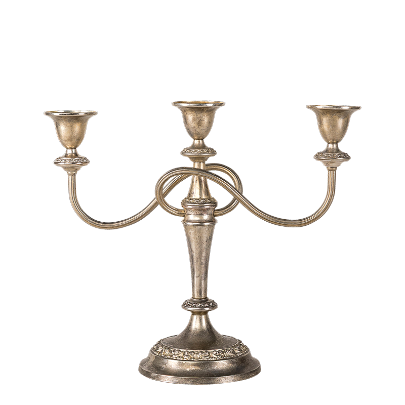 Chandelier Vintage argenté