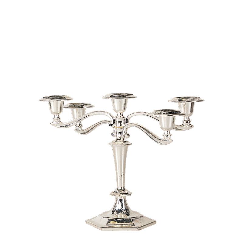 Chandelier Vintage argenté