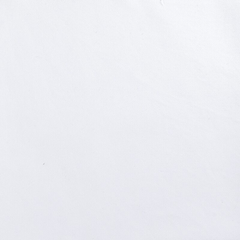 Serviette de table Alaska coton blanc uni 50 x 50 cm