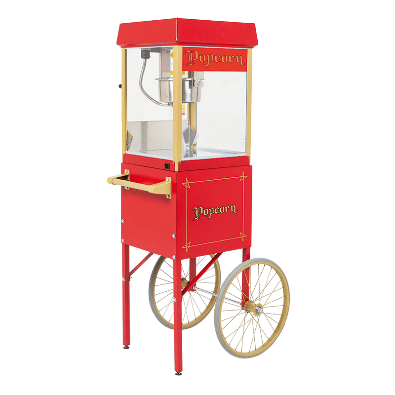Machine à Pop-Corn sur chariot 56 x 42 cm H 156 cm