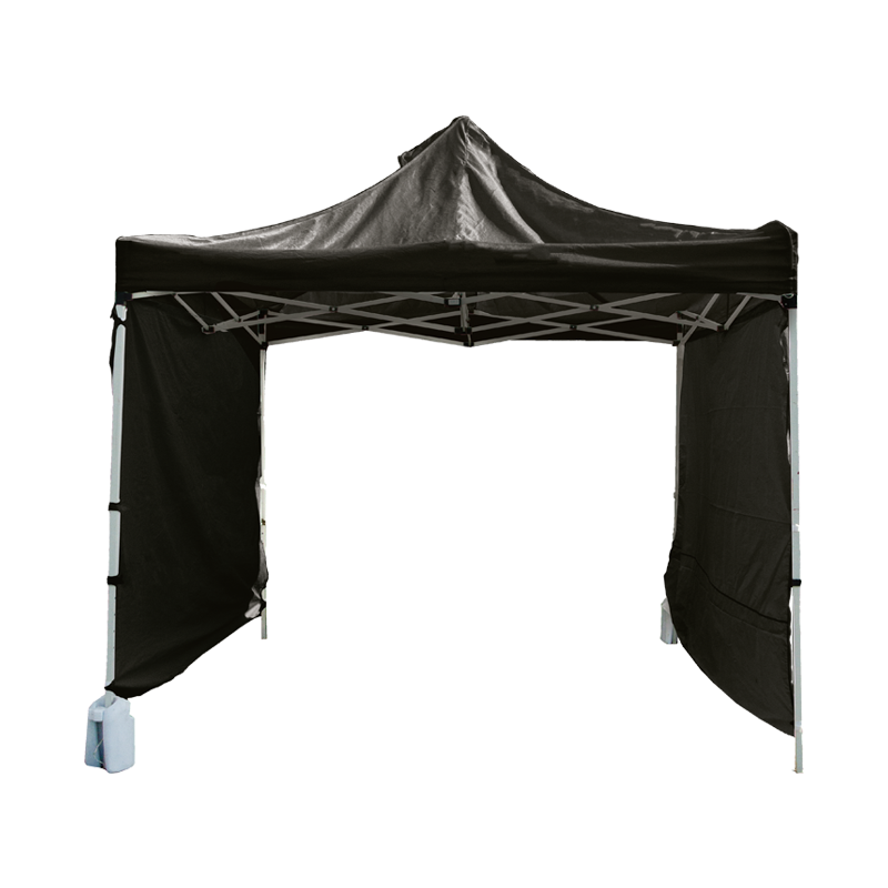 Tente 3 x 3 m noire sans poids