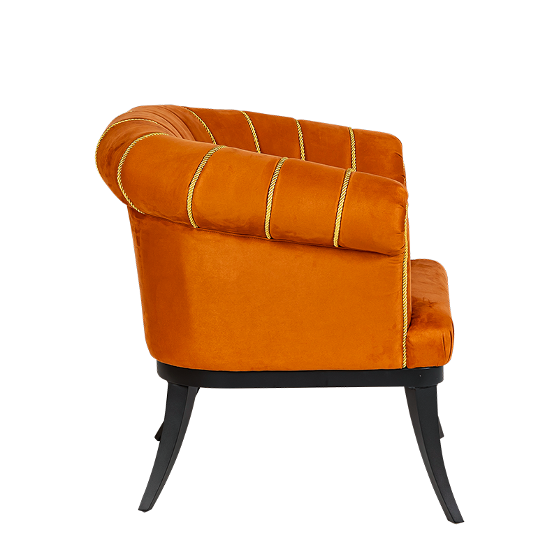 Fauteuil Tulipe 85 x 80 cm H 74 cm