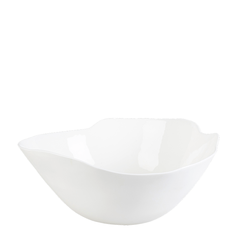 Assiette creuse Artic 21,5 cm x 19,5 cm H 9 cm
