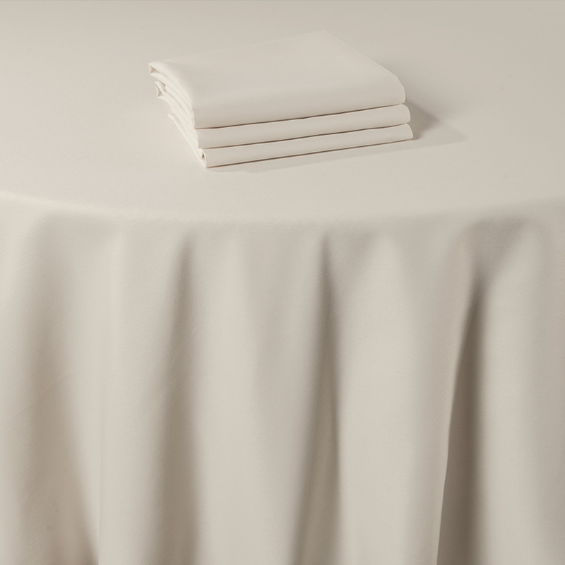 Nappe Marjorie beige 220 x 400 cm ignifugée M1