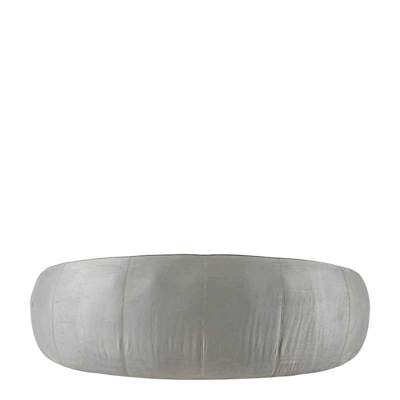 Canapé Lorenza gris 110 x 190 cm H 80 cm