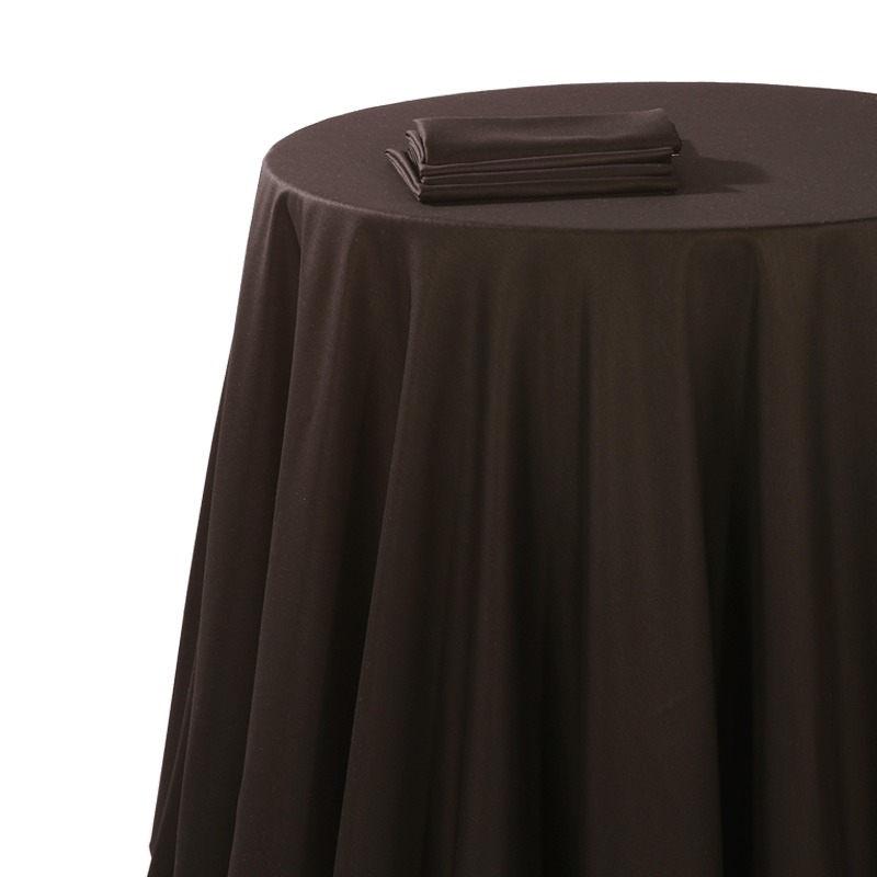 Nappage Chintz noir ignifugé