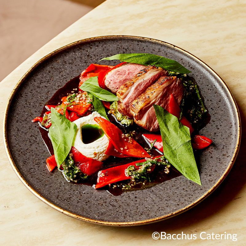 Assiettes Volcan doré