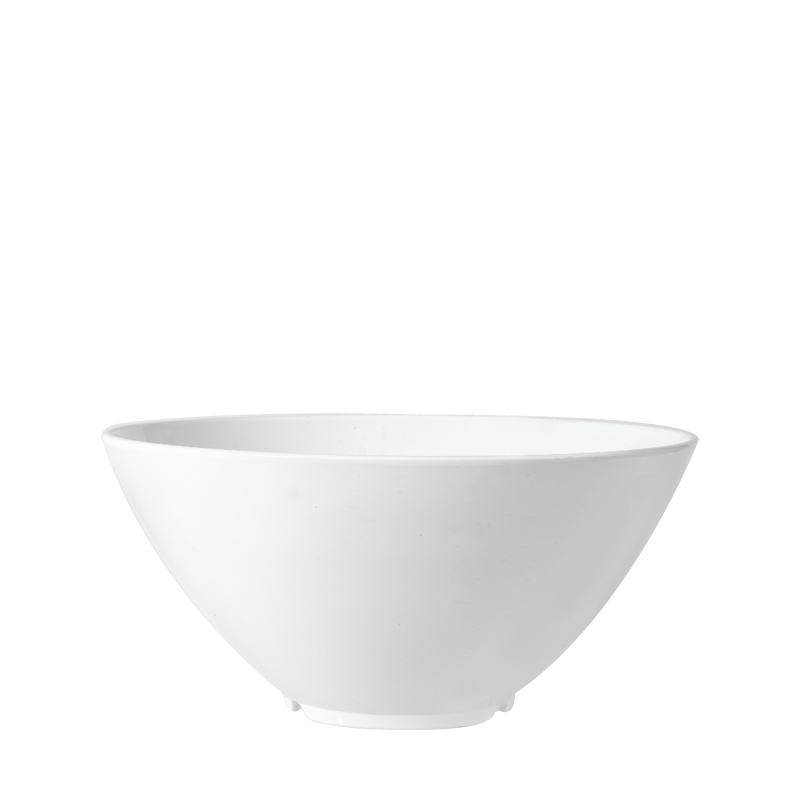 Saladier résine blanc Ø 28 cm H 15,5 cm 380 cl