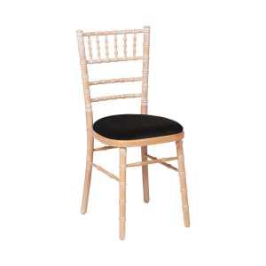 Chaise Natura avec galette noire