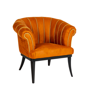Fauteuil Tulipe 85 x 80 cm H 74 cm