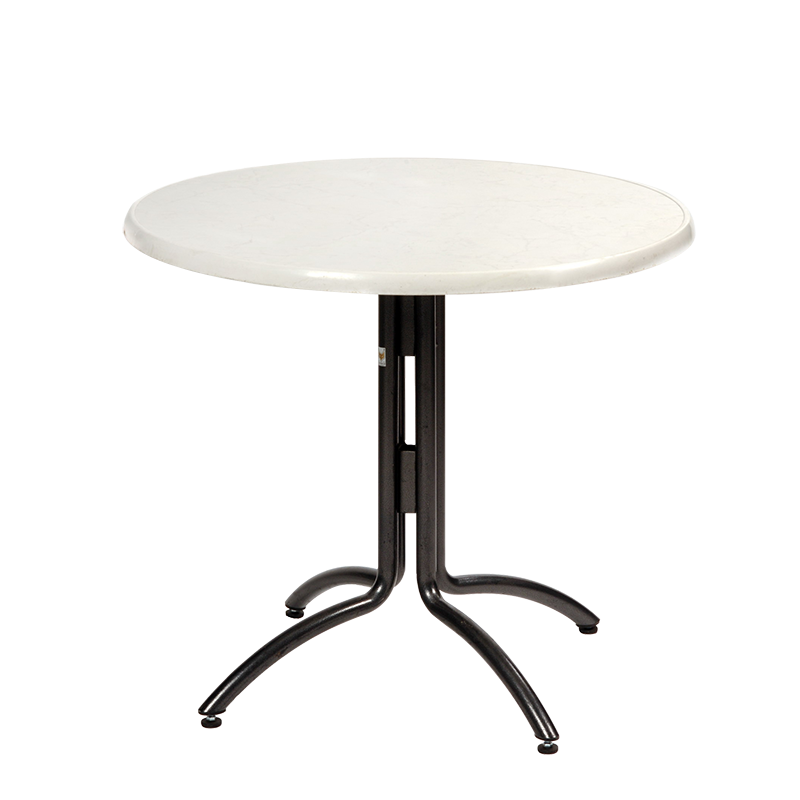 Table ronde Ø 85 cm H 75 cm - 2 à 4 places