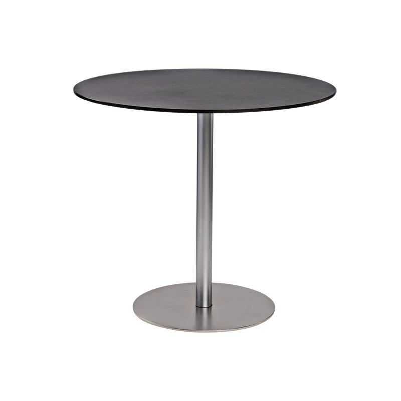 Table Brio noire Ø 75 cm